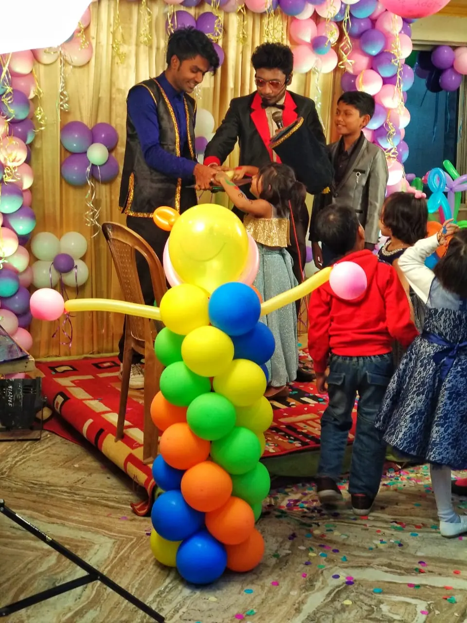 Vibrant Milestone Celebration Decor #11 - BoB Caterer & Events Kolkata