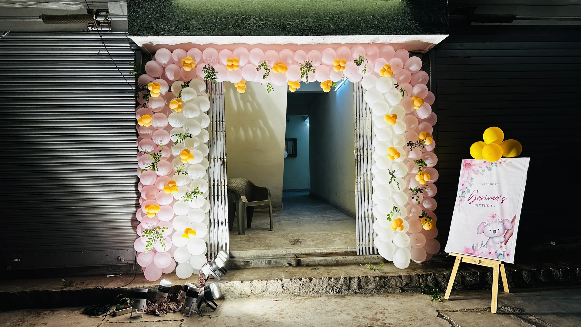 Vibrant Milestone Celebration Decor #27 - BoB Caterer & Events Kolkata