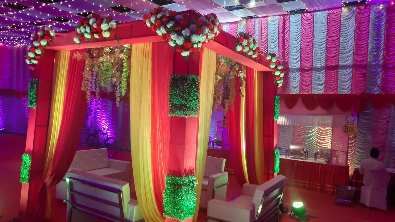 Grand Reception Stage & Lighting #2 - BoB Caterer & Events Kolkata