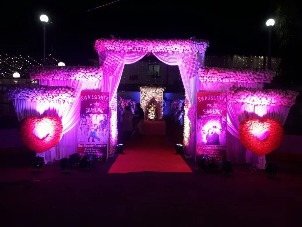 Thematic Floral Wedding Pavilion #15 - BoB Caterer & Events Kolkata