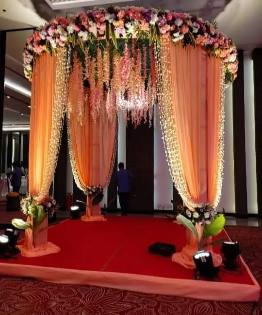 Grand Entrance Floral Arch #44 - BoB Caterer & Events Kolkata