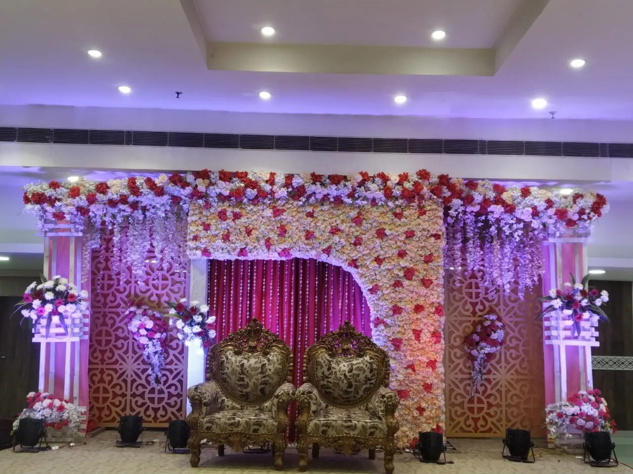 Grand Entrance Floral Arch #76 - BoB Caterer & Events Kolkata