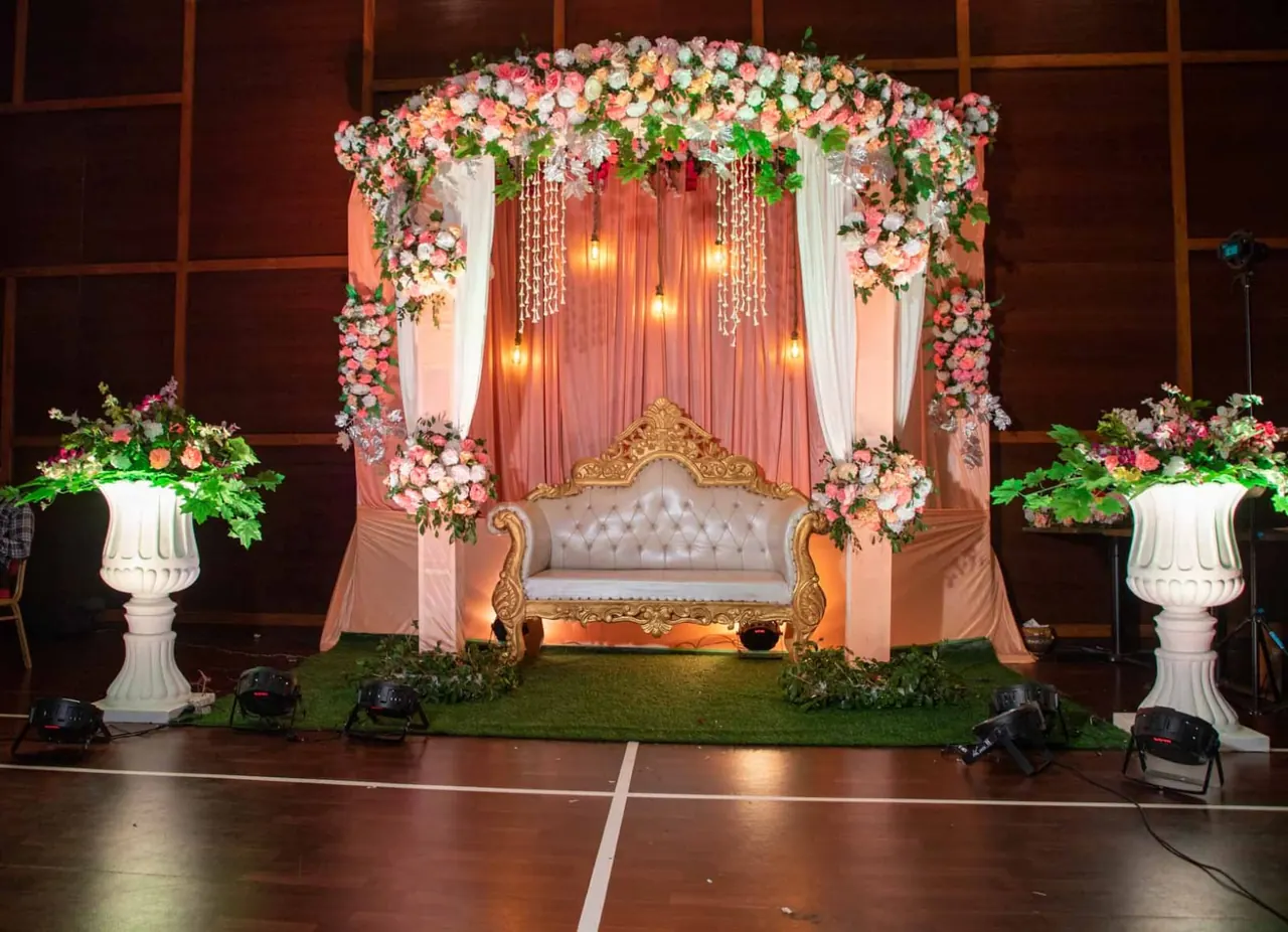 Thematic Floral Wedding Pavilion #79 - BoB Caterer & Events Kolkata