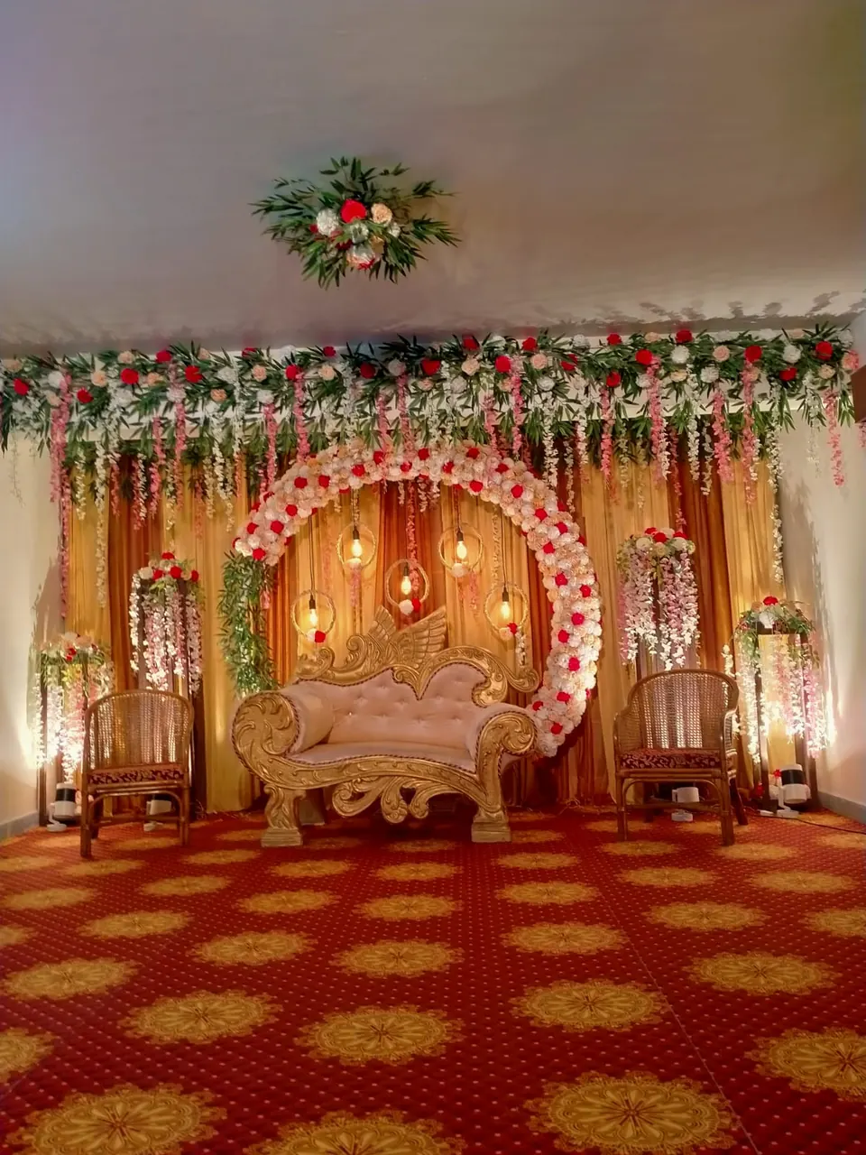 Thematic Floral Wedding Pavilion #95 - BoB Caterer & Events Kolkata