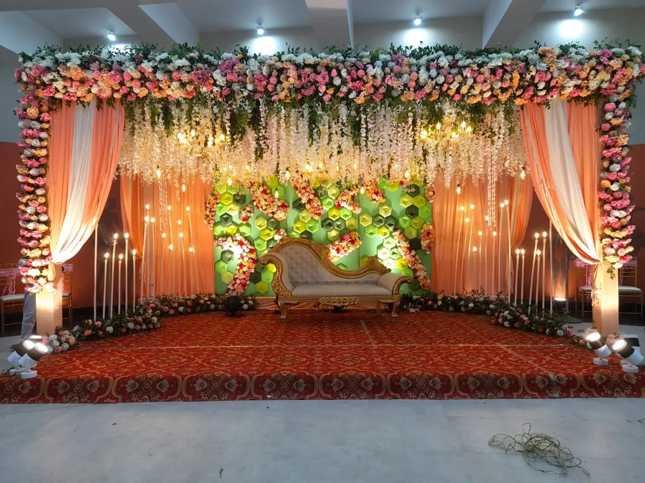 Grand Entrance Floral Arch #124 - BoB Caterer & Events Kolkata