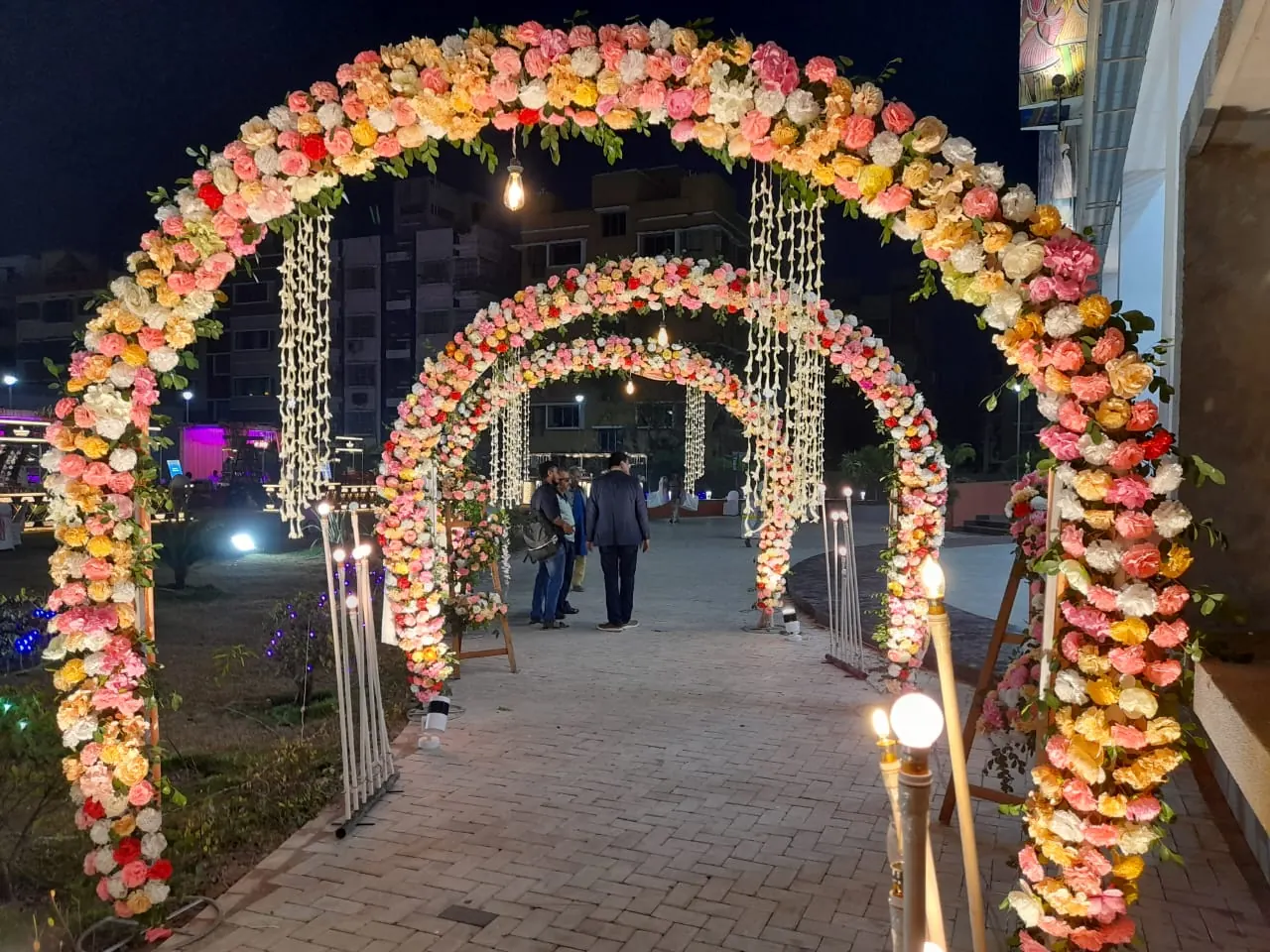 Grand Reception Stage & Lighting #130 - BoB Caterer & Events Kolkata