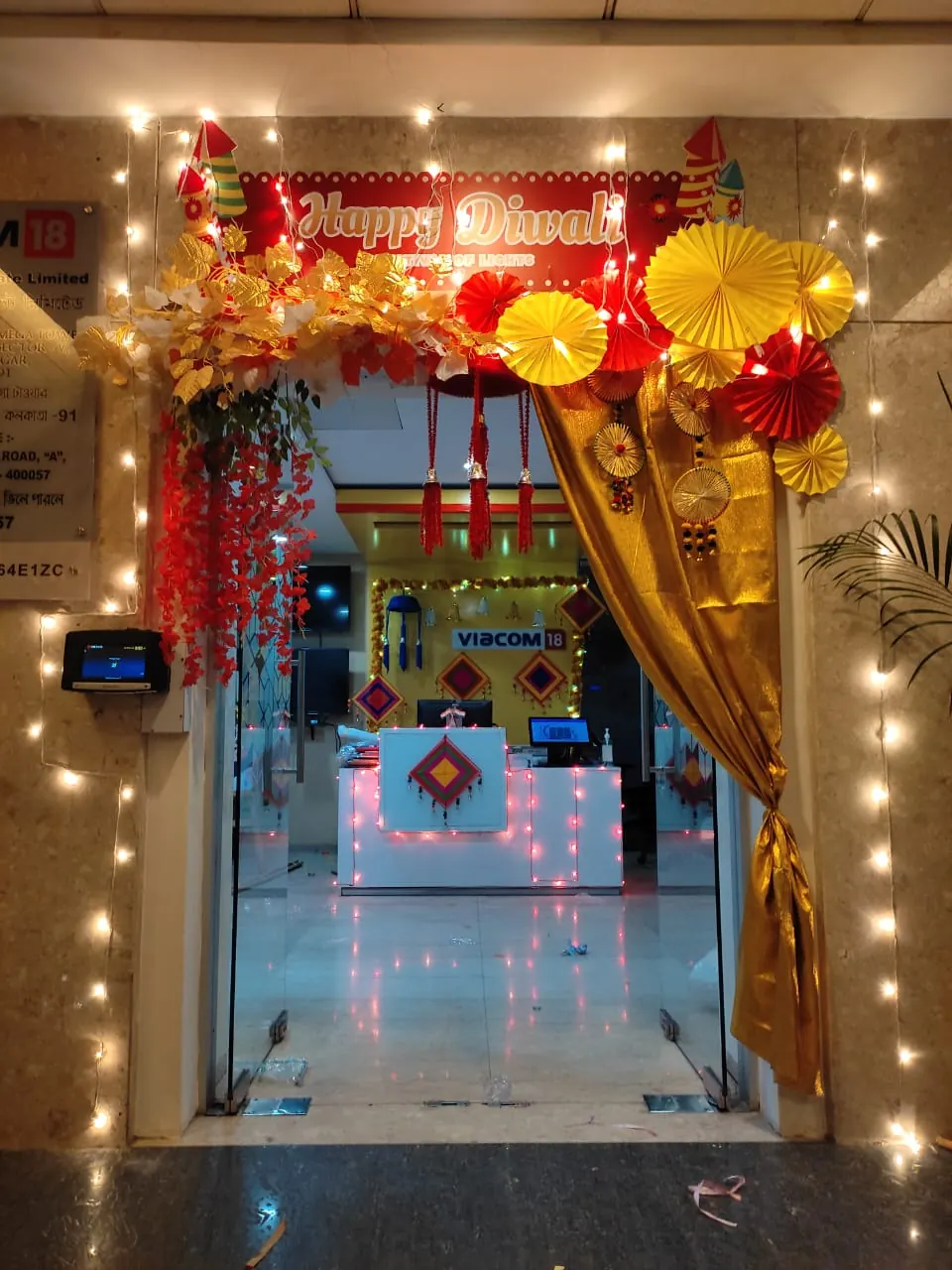 Bridal Stage Floral Backdrop #148 - BoB Caterer & Events Kolkata