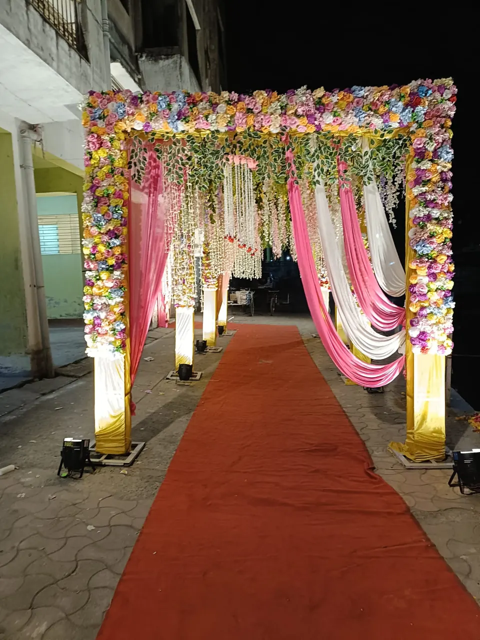 Thematic Floral Wedding Pavilion #159 - BoB Caterer & Events Kolkata