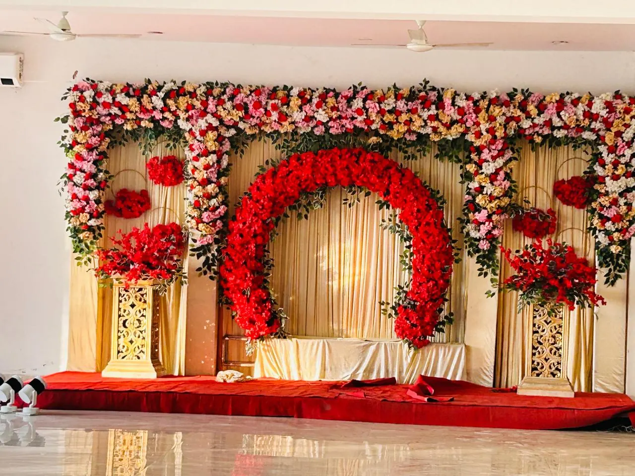 Grand Entrance Floral Arch #172 - BoB Caterer & Events Kolkata