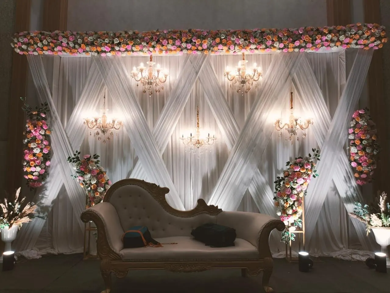 Thematic Floral Wedding Pavilion #175 - BoB Caterer & Events Kolkata