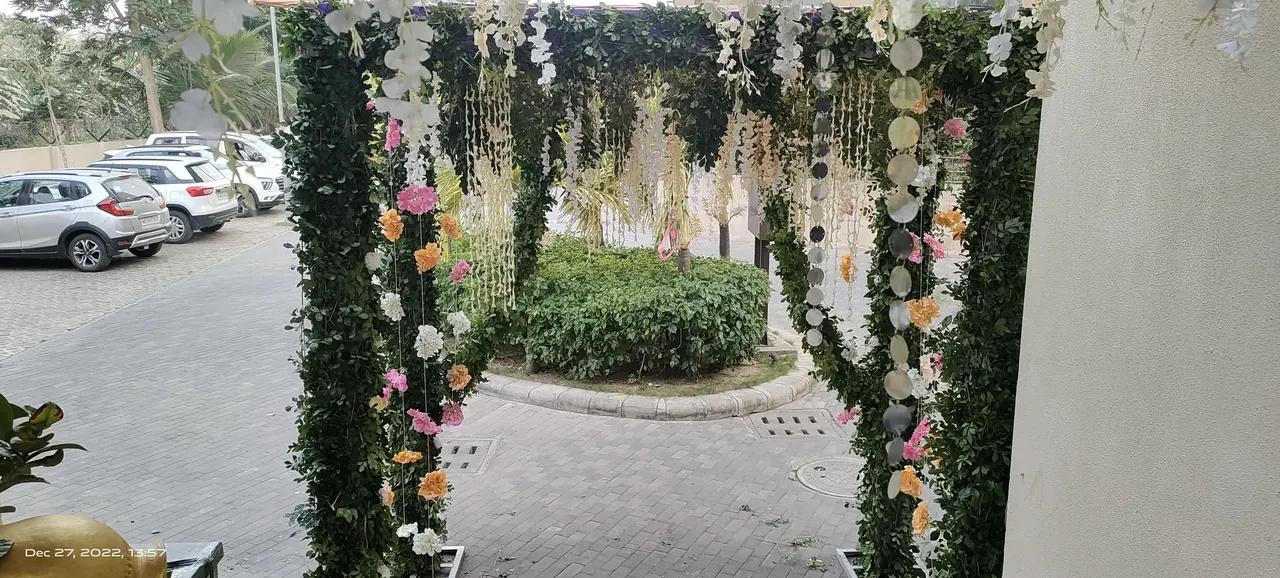 Bridal Stage Floral Backdrop #196 - BoB Caterer & Events Kolkata